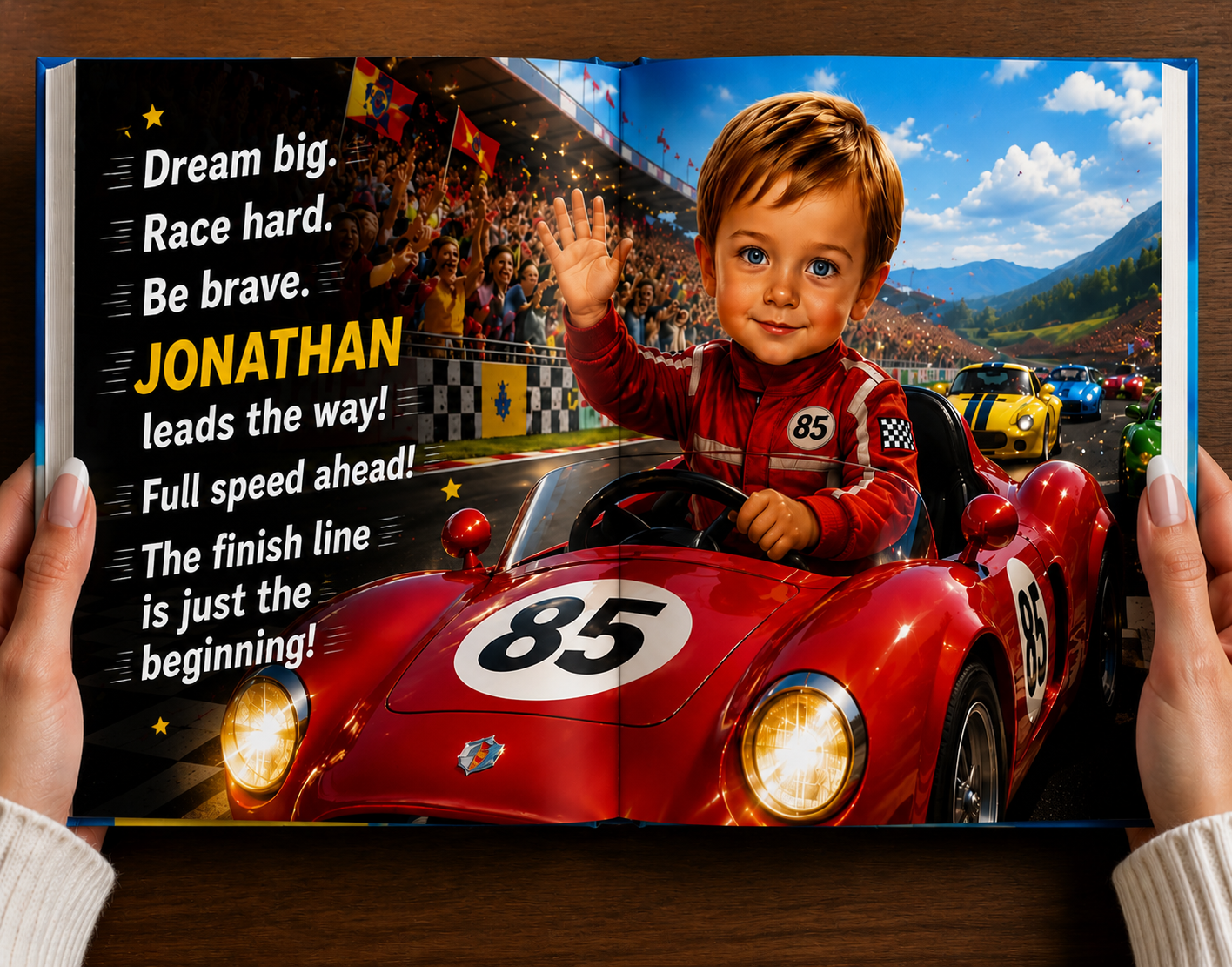 "Vroom Vroom, Boy Races Fast"