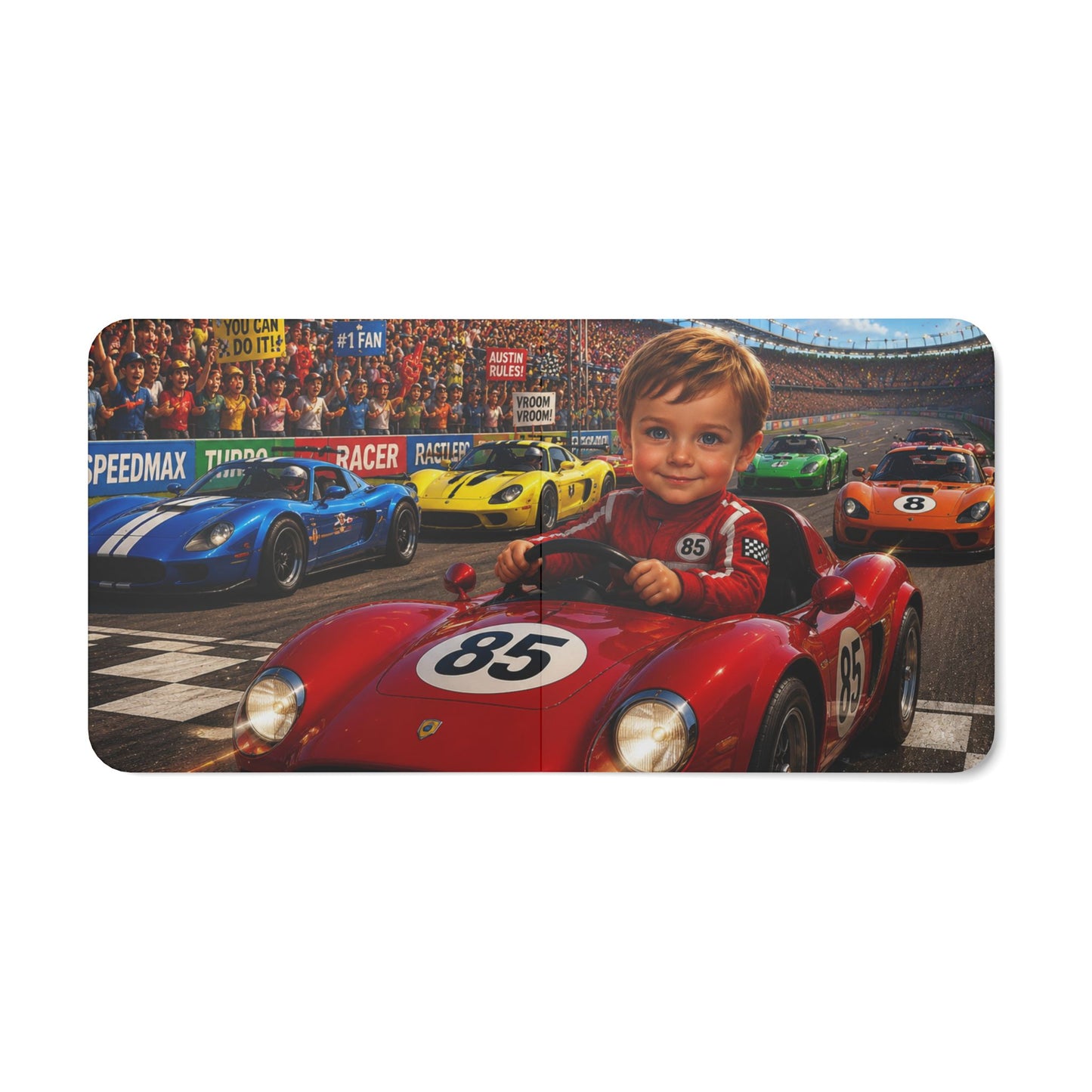 "Vroom Vroom, Boy Races Fast"