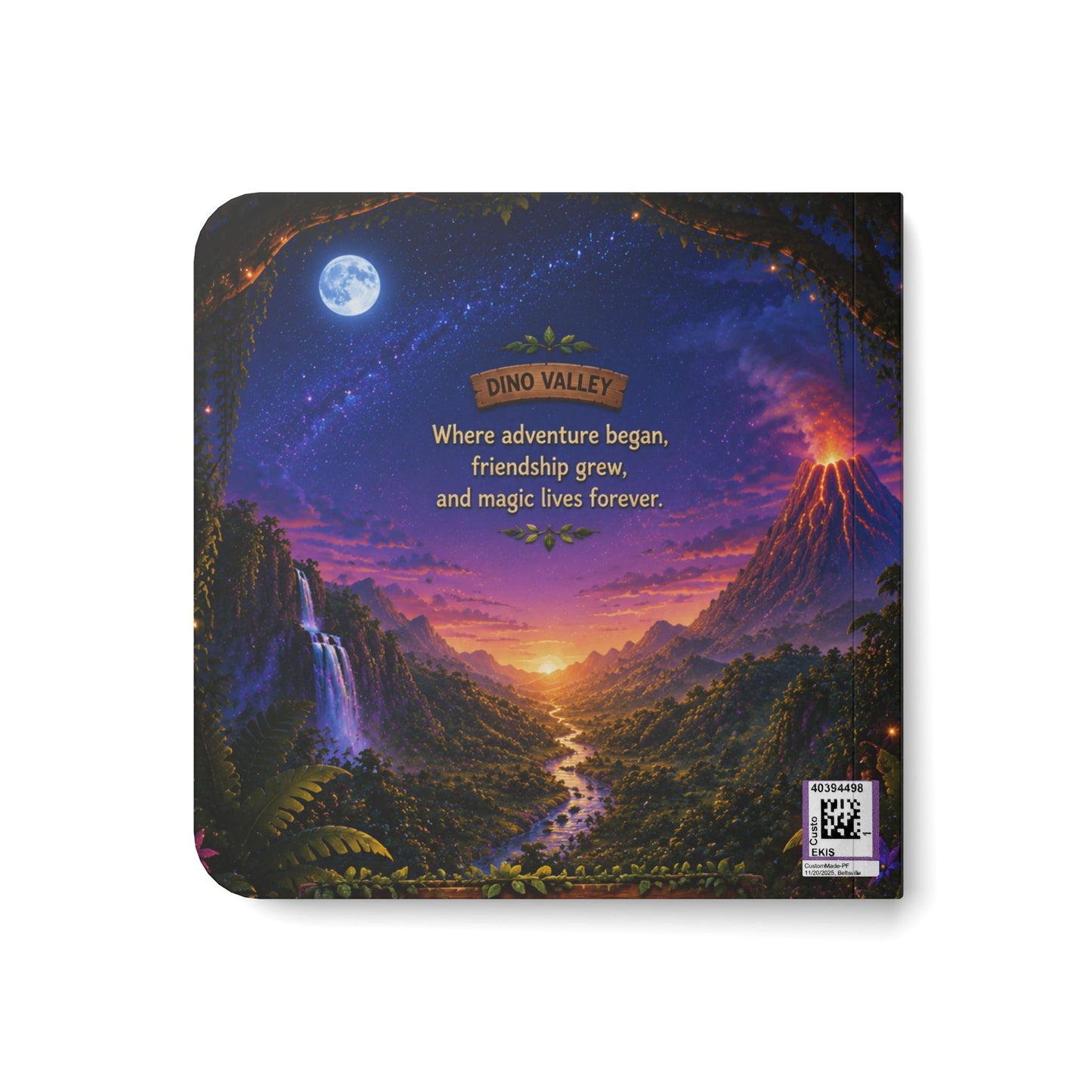 "Boy's Adventure in Dinosaur Land"