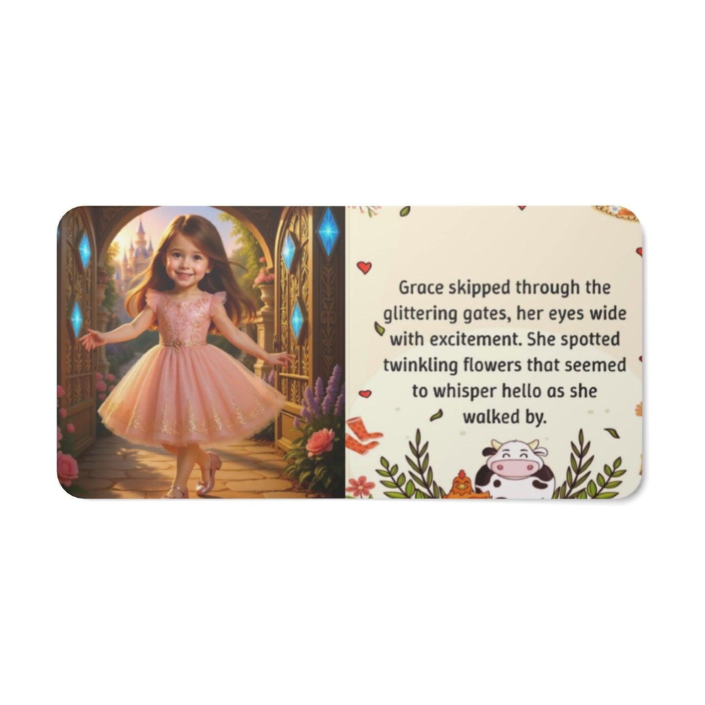“Princess Girl Enjoys Disneyland”