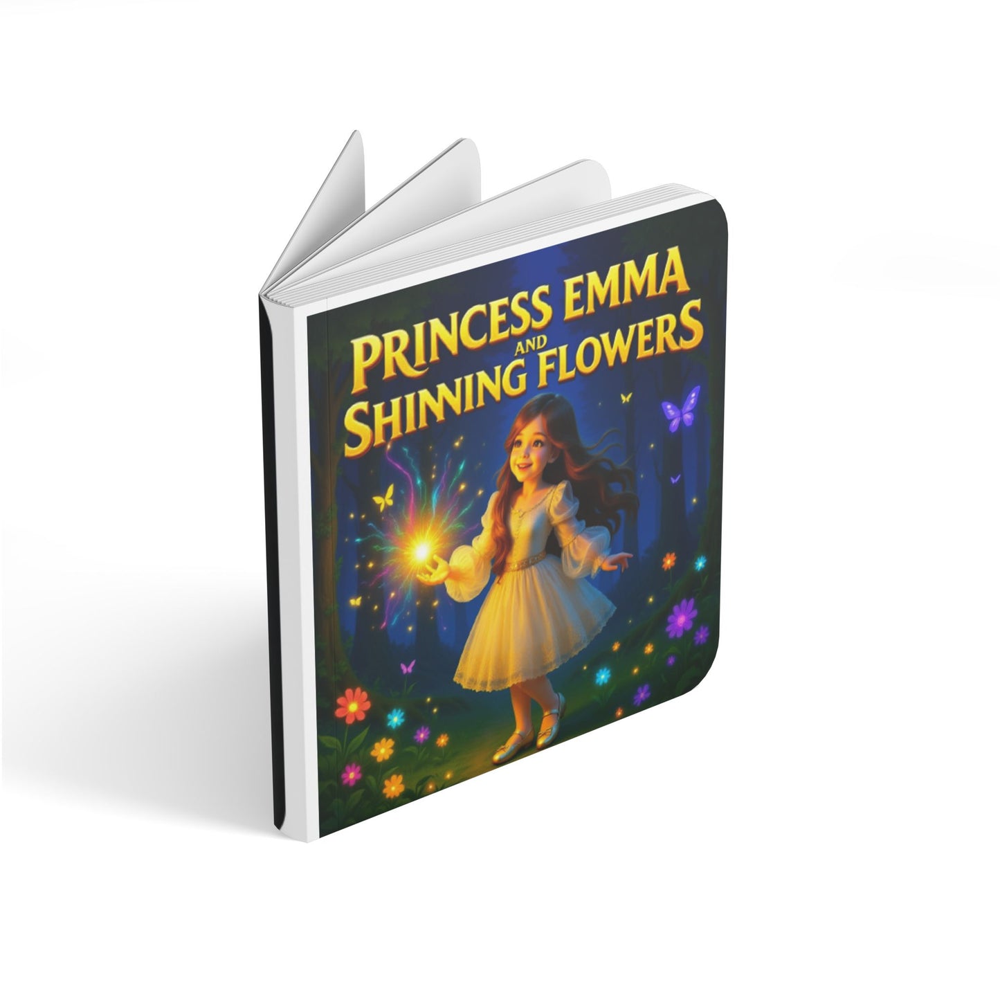 Princess Girl and Shining Flowers
