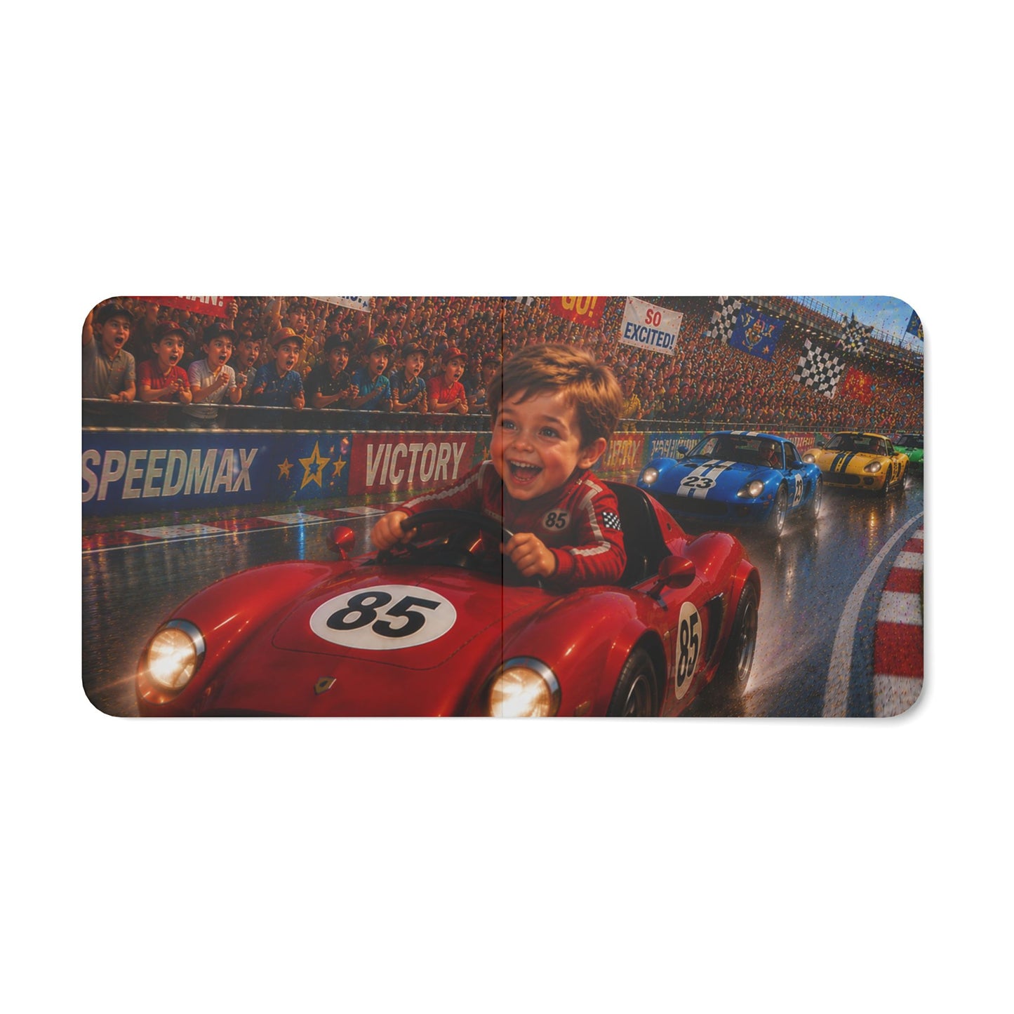 "Vroom Vroom, Boy Races Fast"