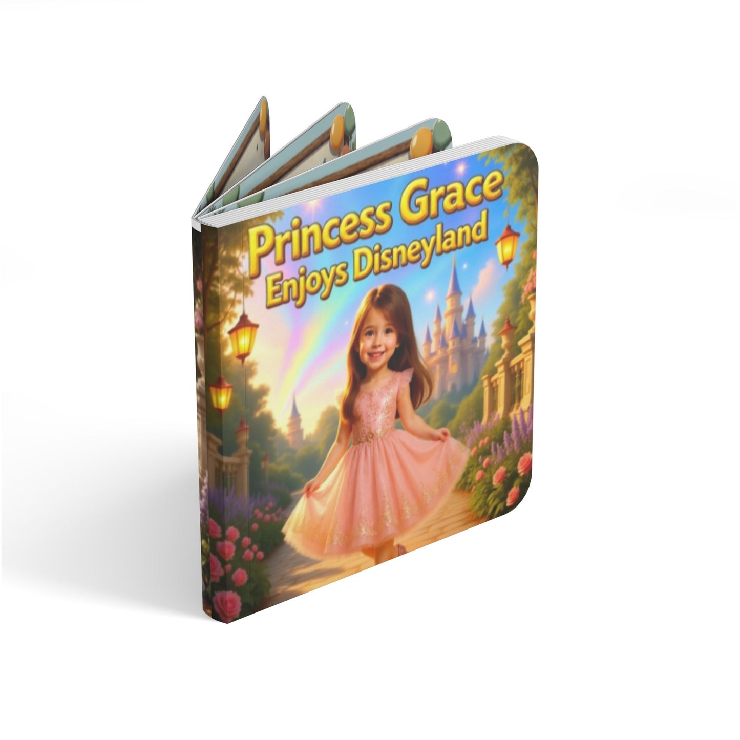 “Princess Girl Enjoys Disneyland”