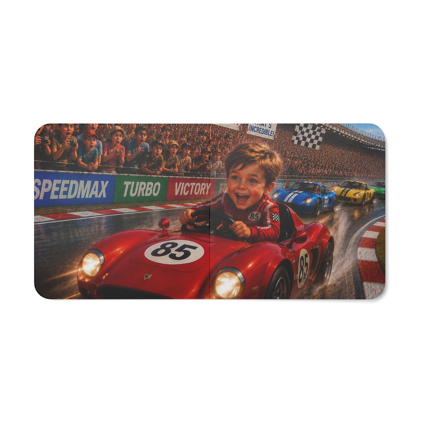 "Vroom Vroom, Boy Races Fast"