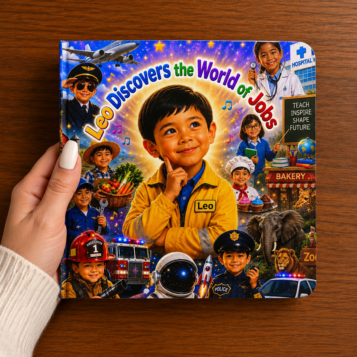 "Boy Discovers the World of Jobs"