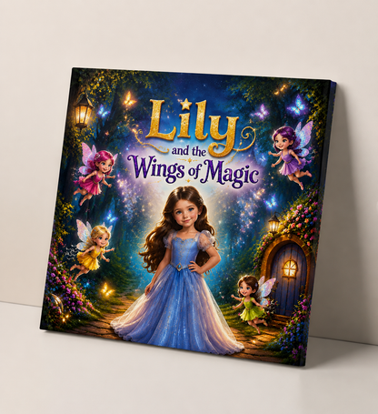 “Girl and the Wings of Magic”