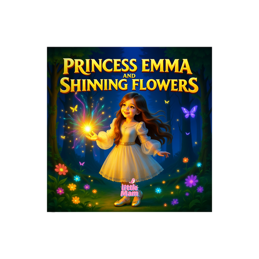 Princess Girl and Shining Flowers