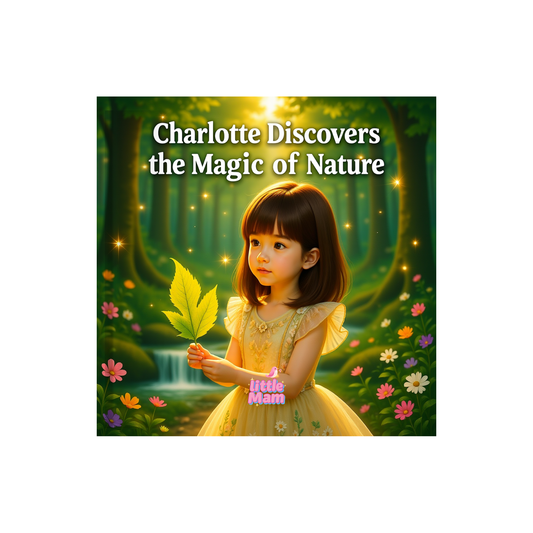 "Girl Discovers the Magic of Nature"